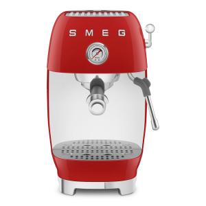Machine à café manuelle Esthétique années 50 rouge