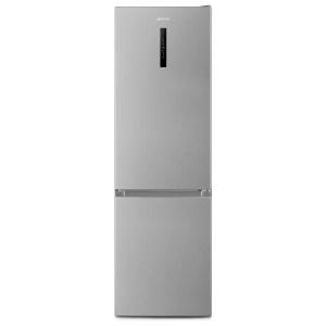 Réfrigérateur combiné 331 L - effet inox