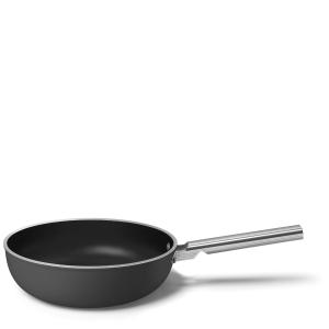 Wok 30 cm Esthétique Années 50 noir mat