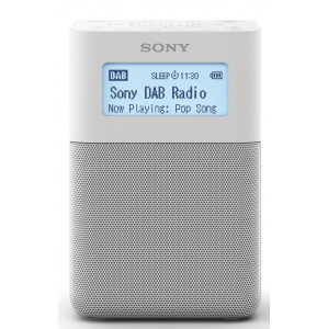Sony – Radio-réveil DAB/DAB+ portable XDR-V20D – XDRV20DW.EU8