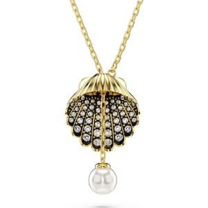 Collier Idyllia Pendentif Coquillage, Blanc