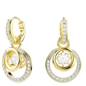 Boucles d'oreilles pendantes Hyperbola, taille ronde