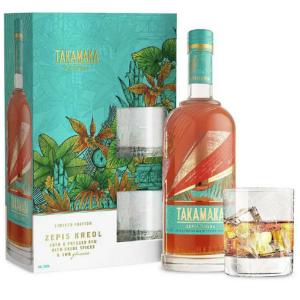 Coffret rhum Zepis Kreol + 2 verres