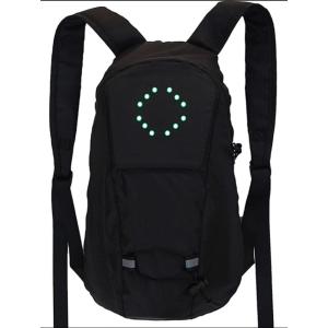 Sac à dos Led clignotant 8 litres noir