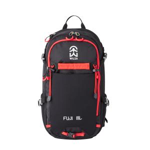 Sac à dos Fuji 18 litres Noir et rouge