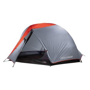 Tente Challenger 2 pers  Gris et rouge