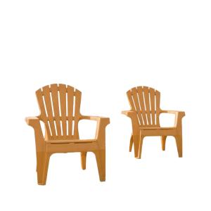 Fauteuils de jardin X2 Adirondack Ocre