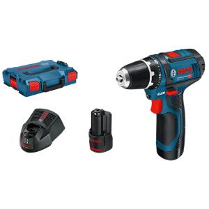 Bosch – Perceuse visseuse GSR12V-15 pro + 2  bat