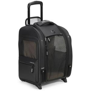 Delsey – Sac de transport pour animaux Raspail trolley 48 cm noir