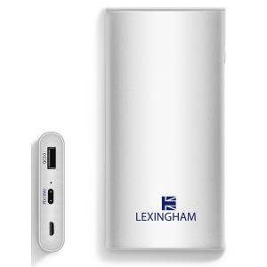 Lexingham – Batterie externe Smartphone Capacité 10 000 mA/h2 ports U