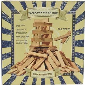 WDK – Coffret 200 planchettes bois